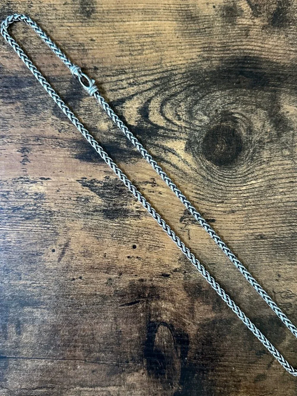 David Yurman Wheat Chain Necklace in Sterling Silver - 4mm - 24